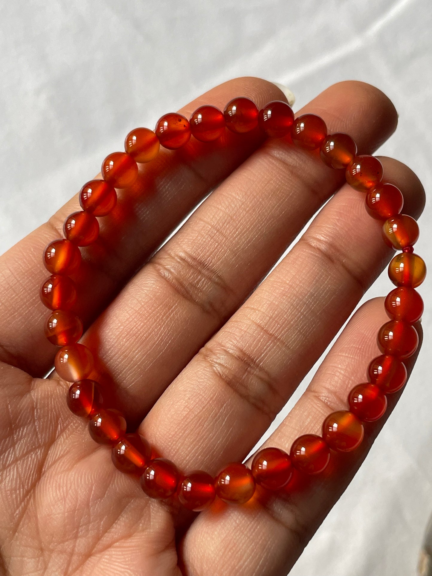 Clementine Carnelian Bracelet
