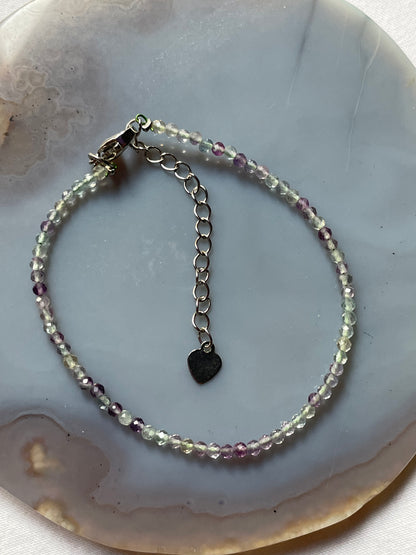 Rainbow Fluorite Bracelet