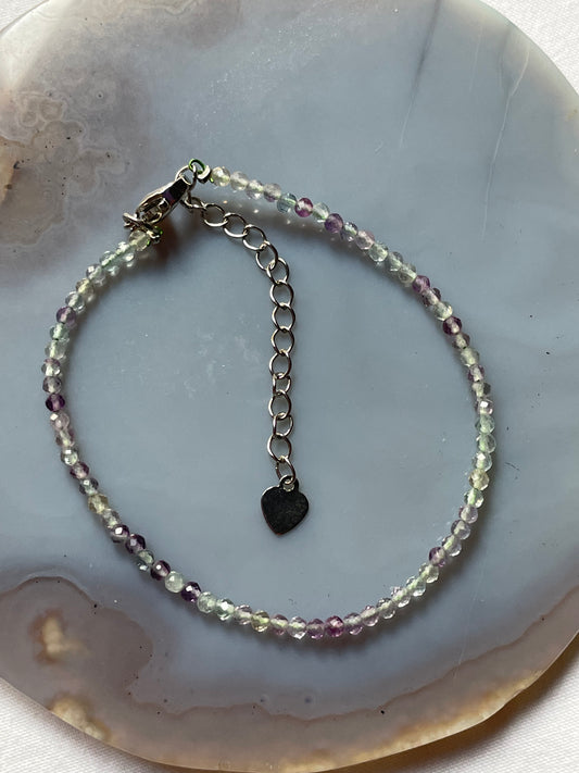 Rainbow Fluorite Bracelet