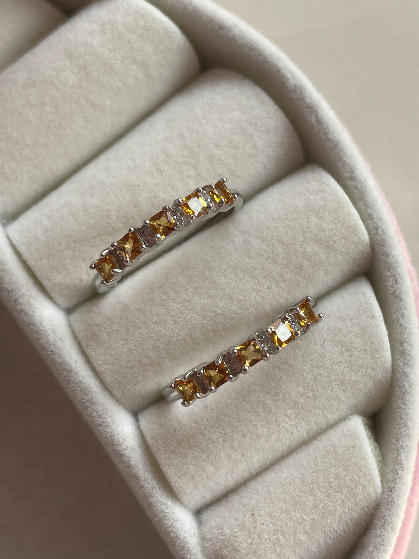 Citrine Ring | Adjustable | سيترين