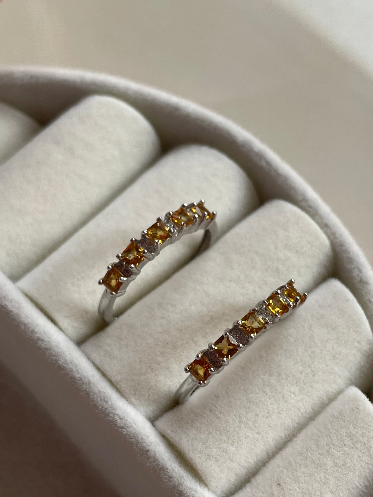Citrine Ring | Adjustable | سيترين