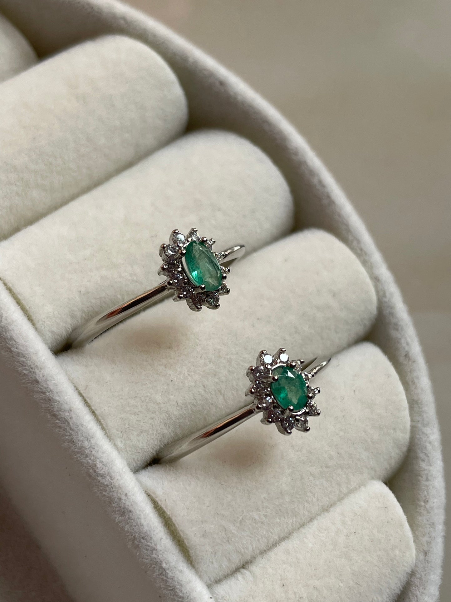 Green Tourmaline Ring | Adjustable | تورمالين الاخضر