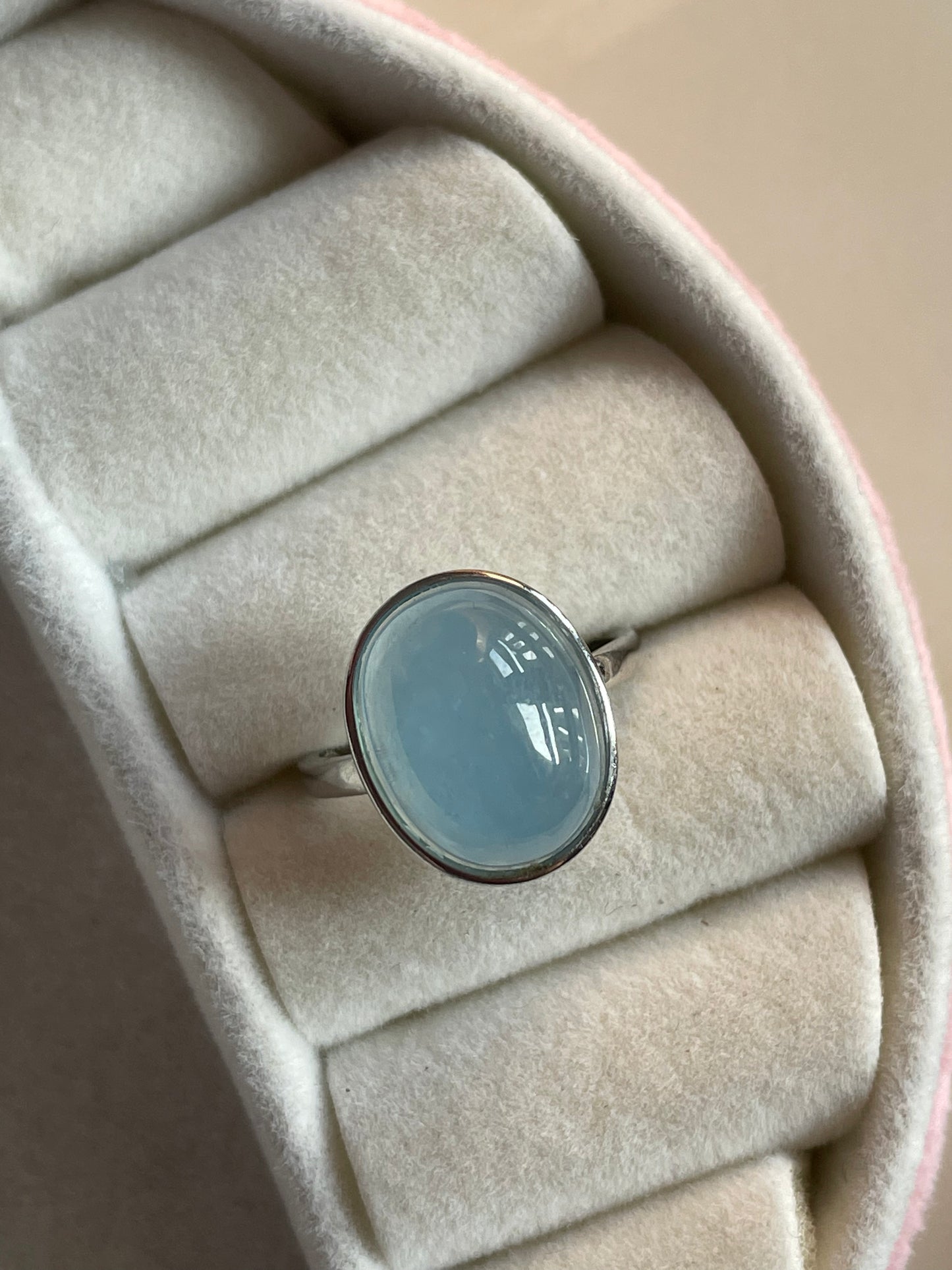 Aquamarine ring | Adjustable | اكوامارين