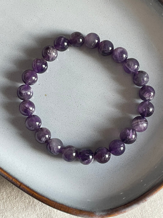 Amethyst Bracelet | 8mm | الجمشت