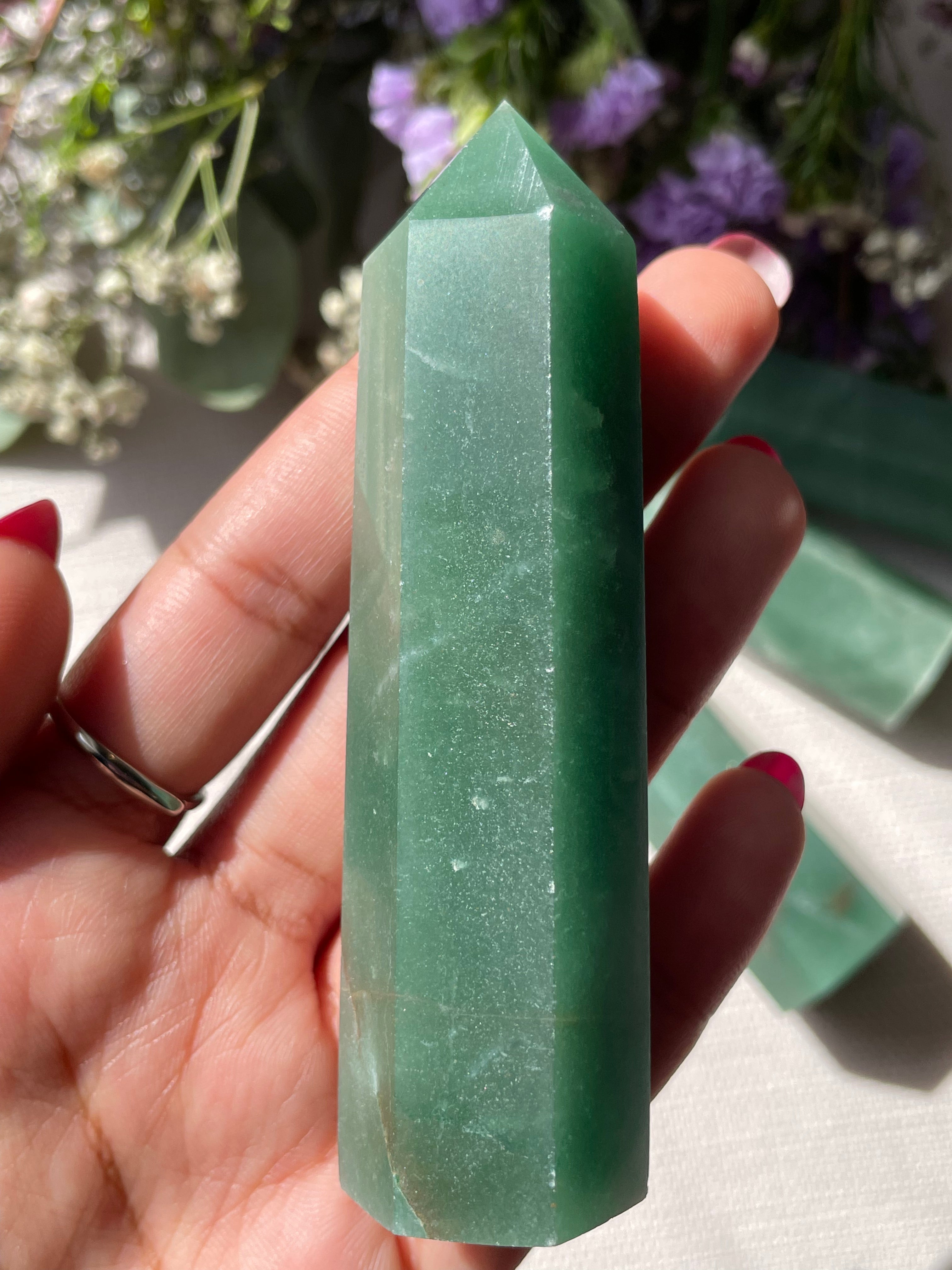 Green Aventurine Towers | الافنتورين الاخضر