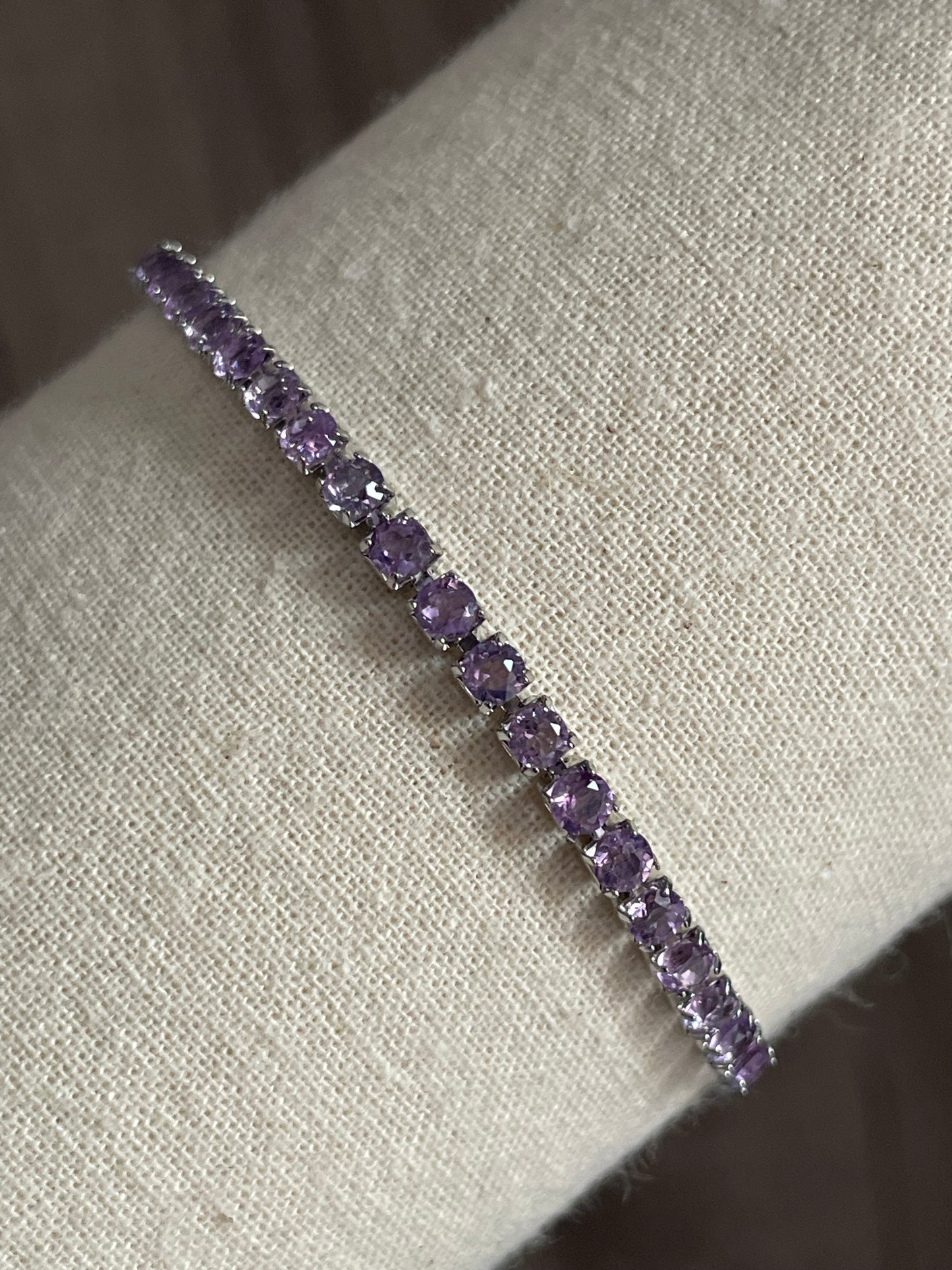 Amethyst Chain Bracelet | الاماثيست - الجمشت
