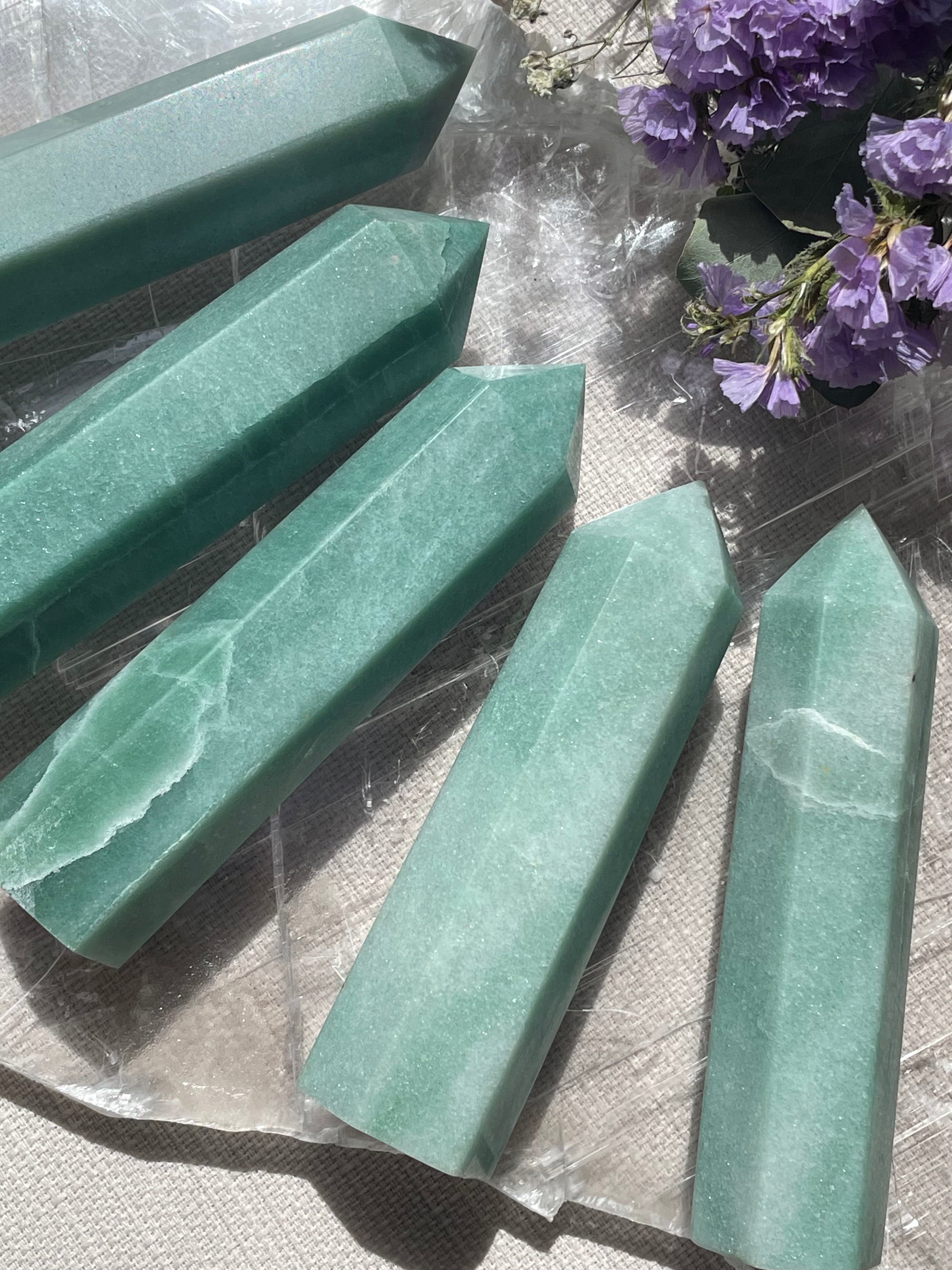 Green Aventurine Towers | الافنتورين الاخضر