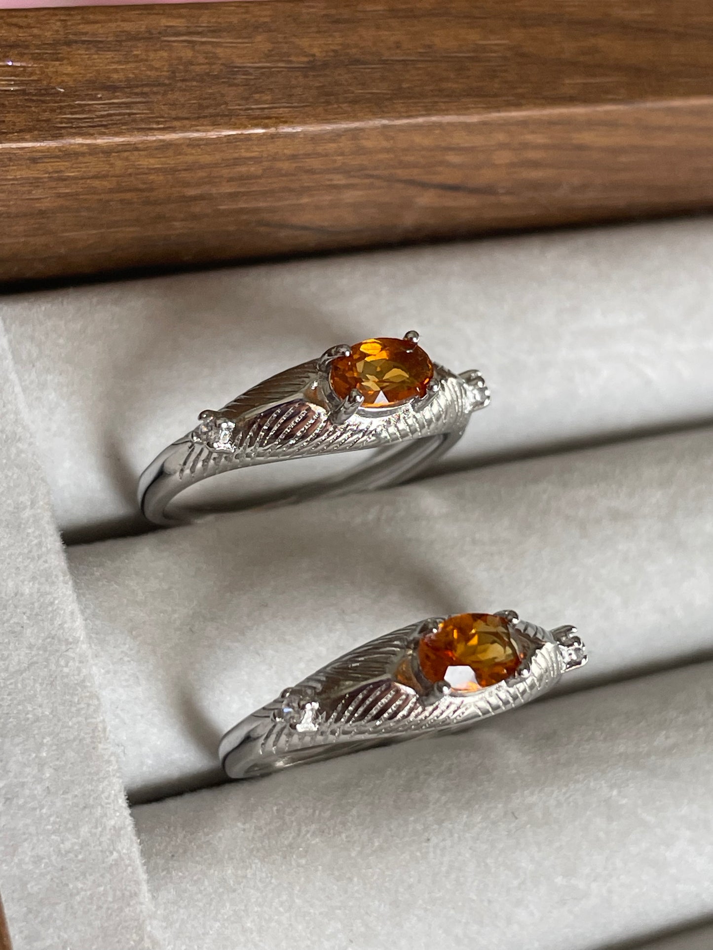 Citrine Ring | Adjustable | سيترين