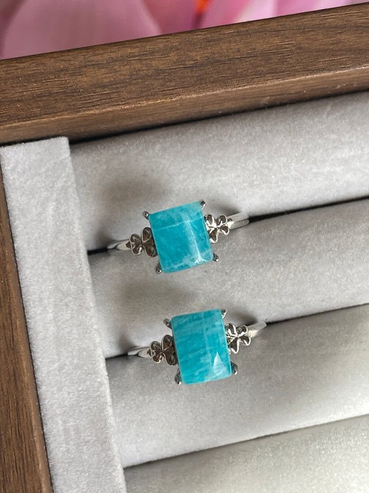 Amazonite Ring | Adjustable | امازونيت