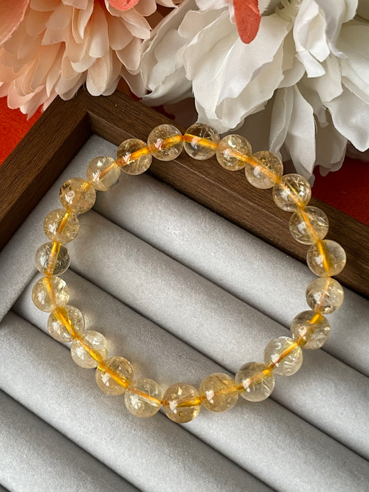 Citrine Bracelet | 8mm | سيترين