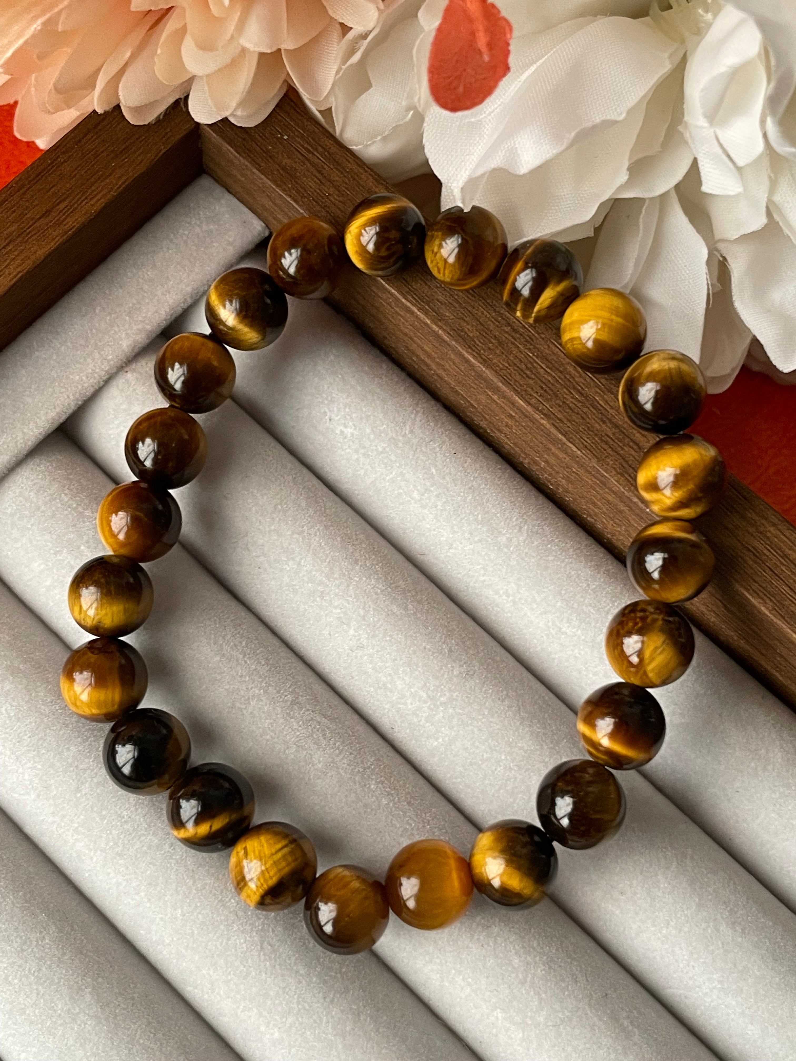 Tiger eye Bracelet | 8mm | عين النمر