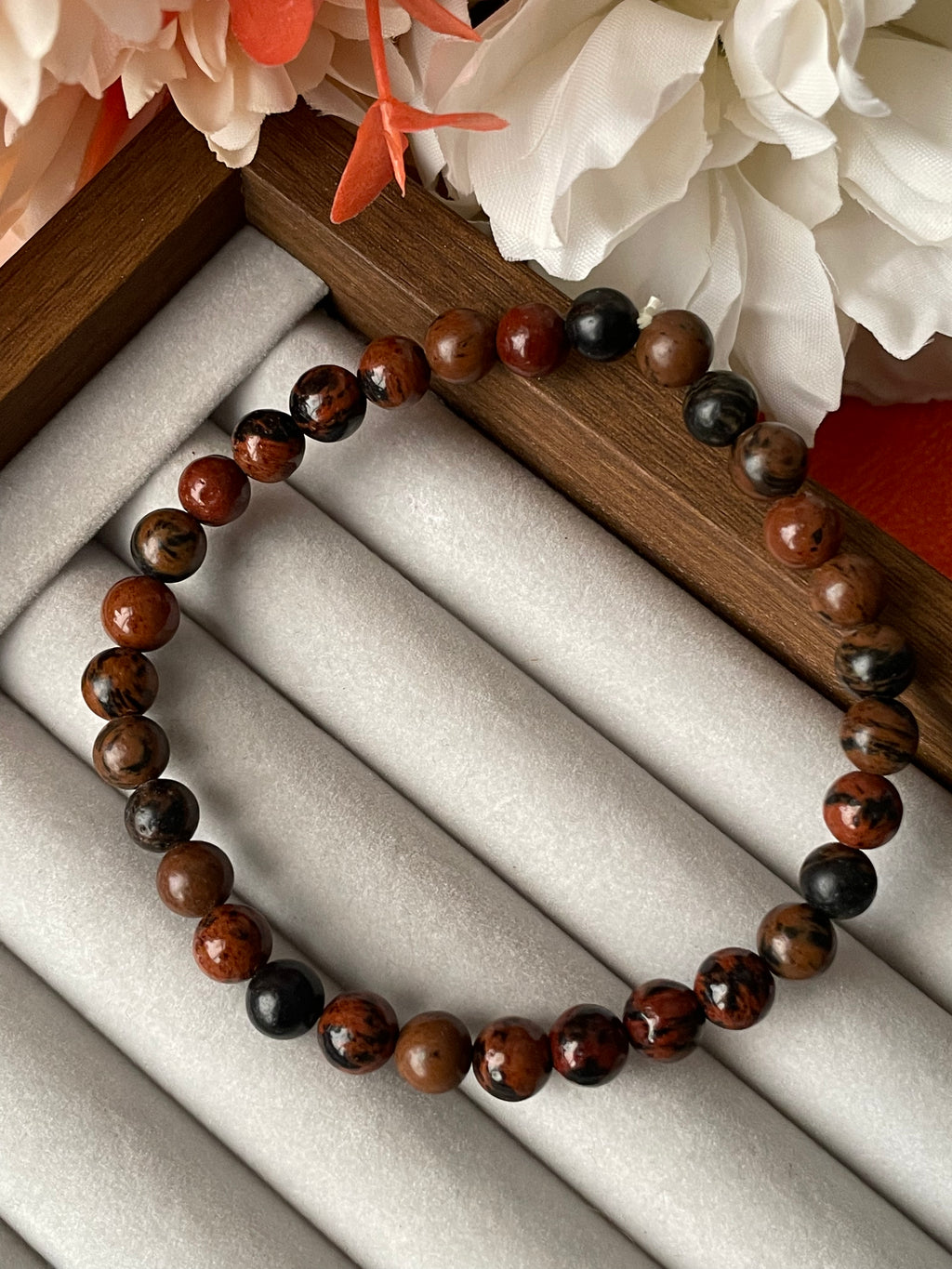 Mahogany Obsidian Bracelet | ماهوجني اوبسيديان - السبج