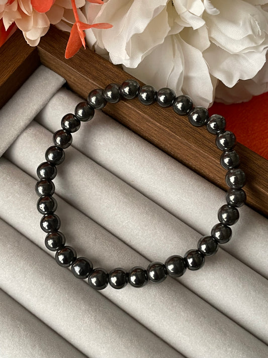 Hematite bracelet | 6mm | هماتيت