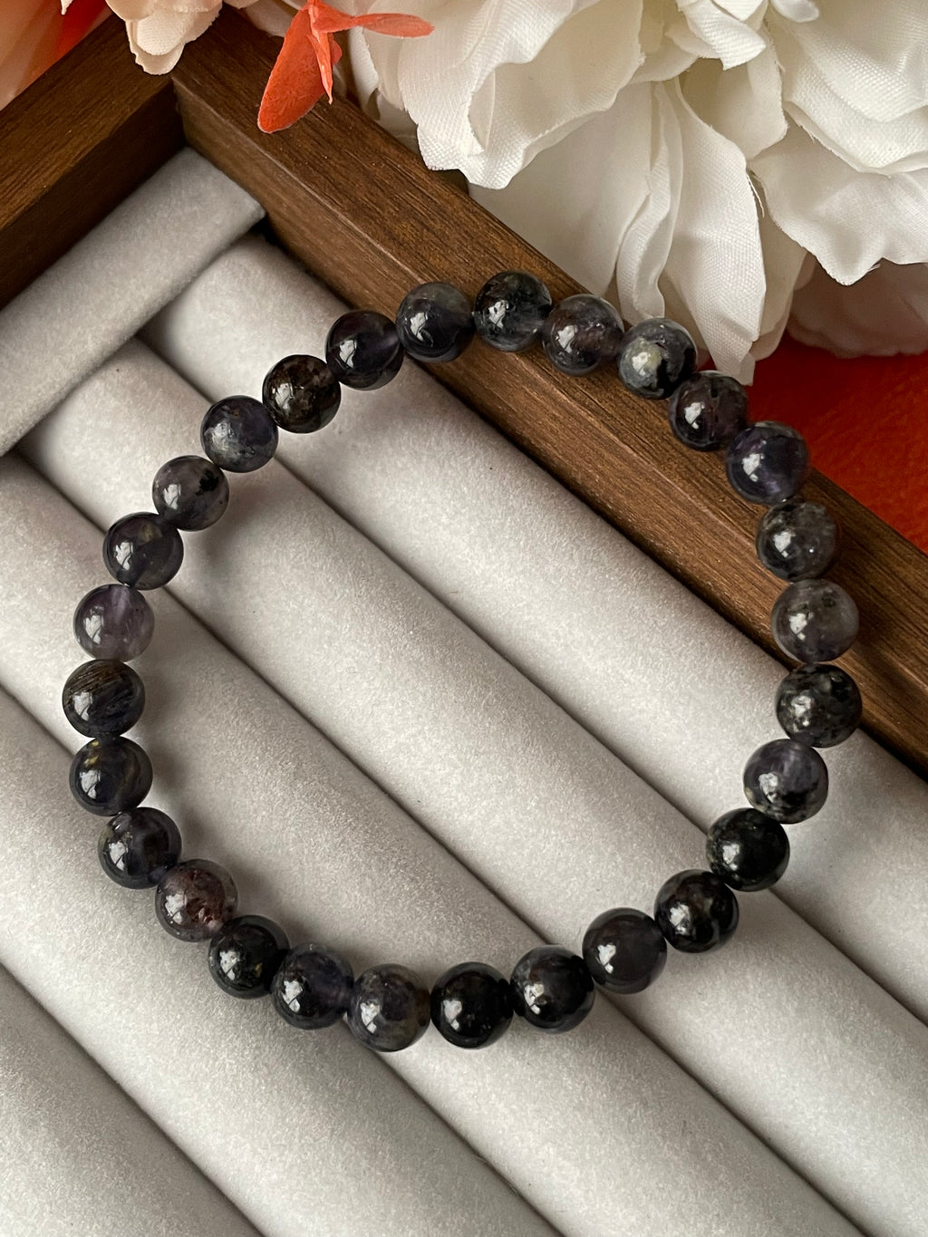 Iolite Bracelet | 6mm | إيوليت