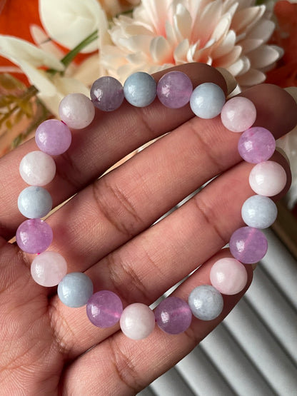 Morganite Bracelet | 8mm | مورغانيت