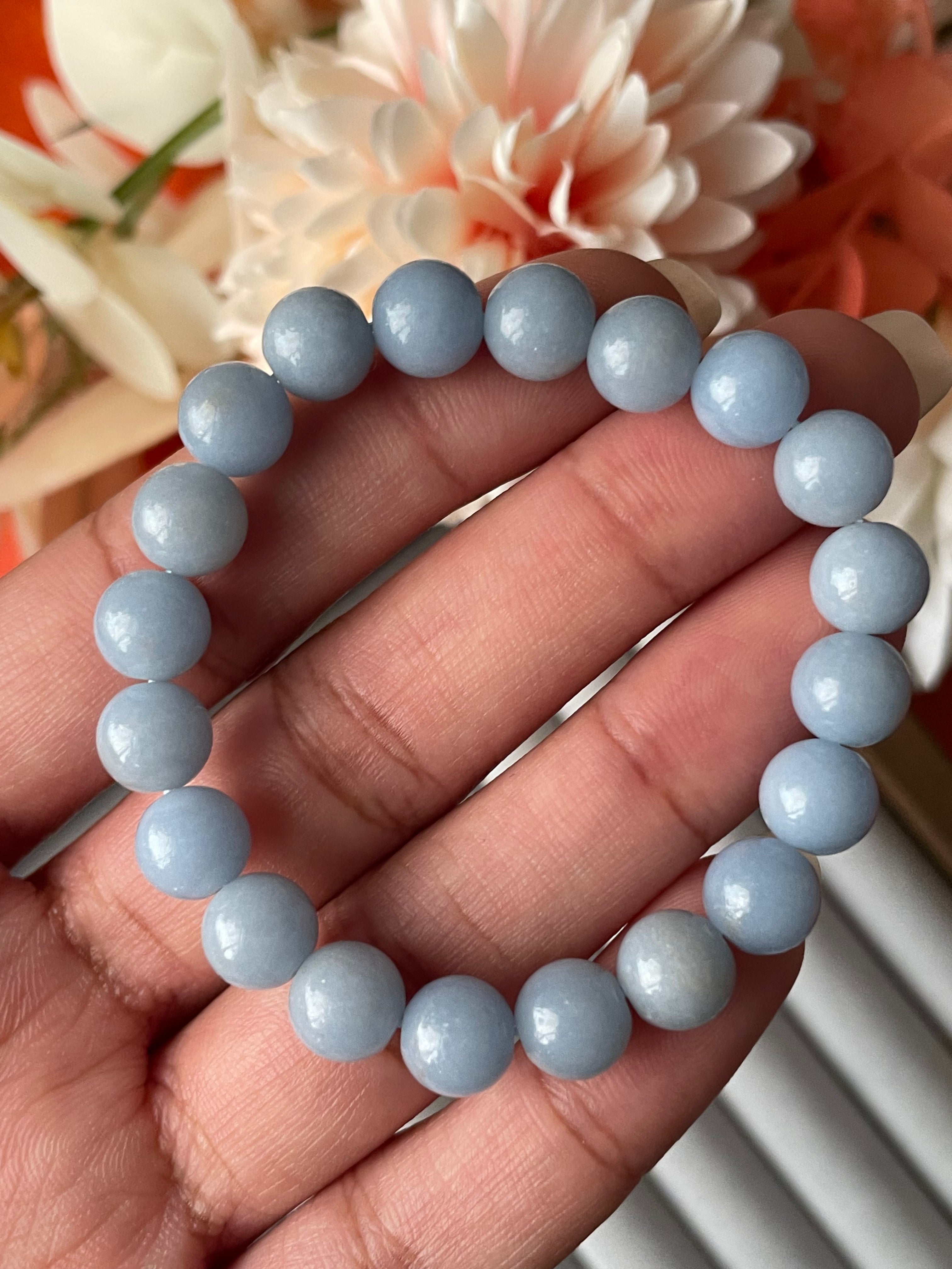 Angelite Bracelet | 8mm | انجليت