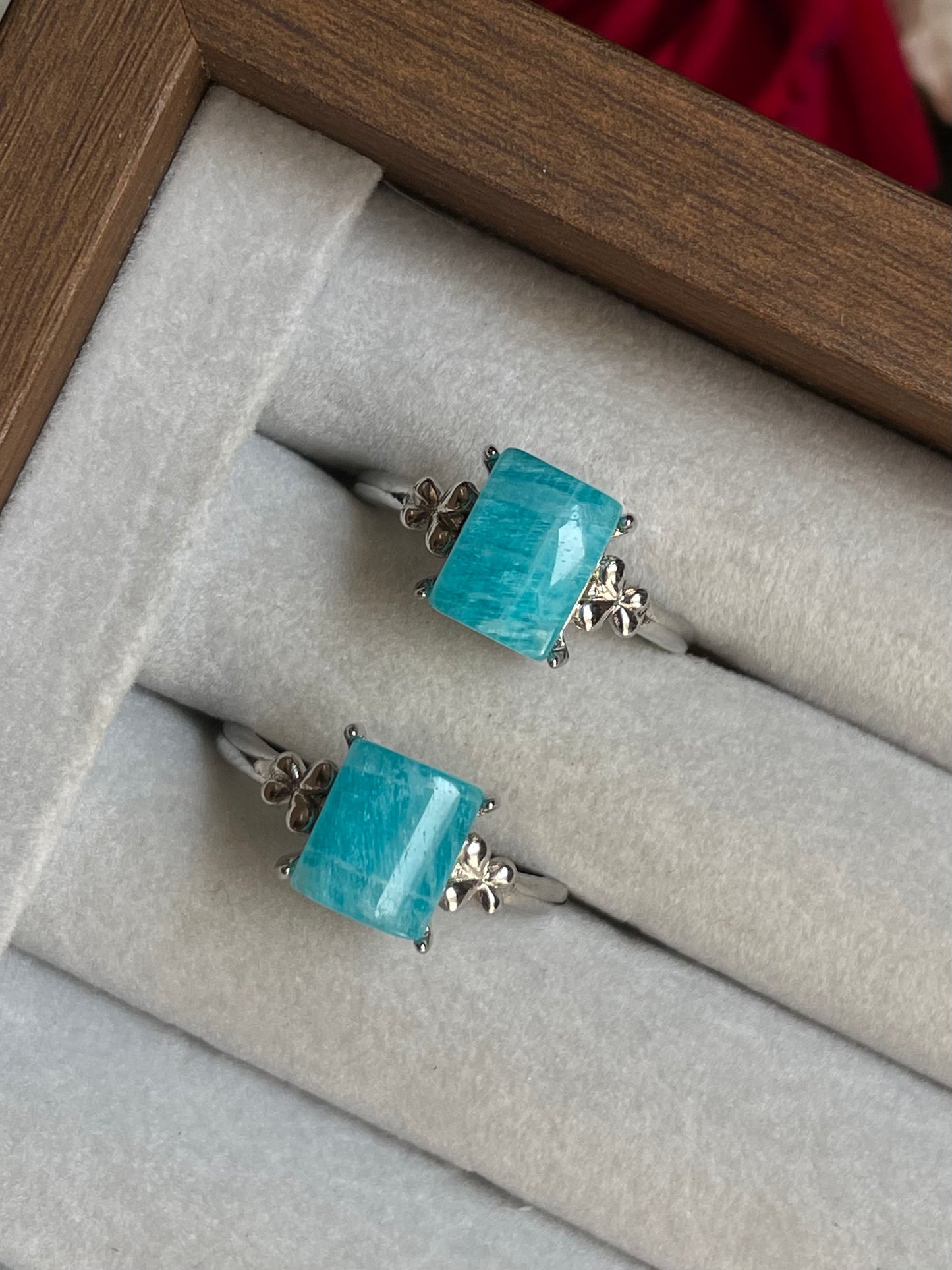 Amazonite Ring | Adjustable | امازونيت