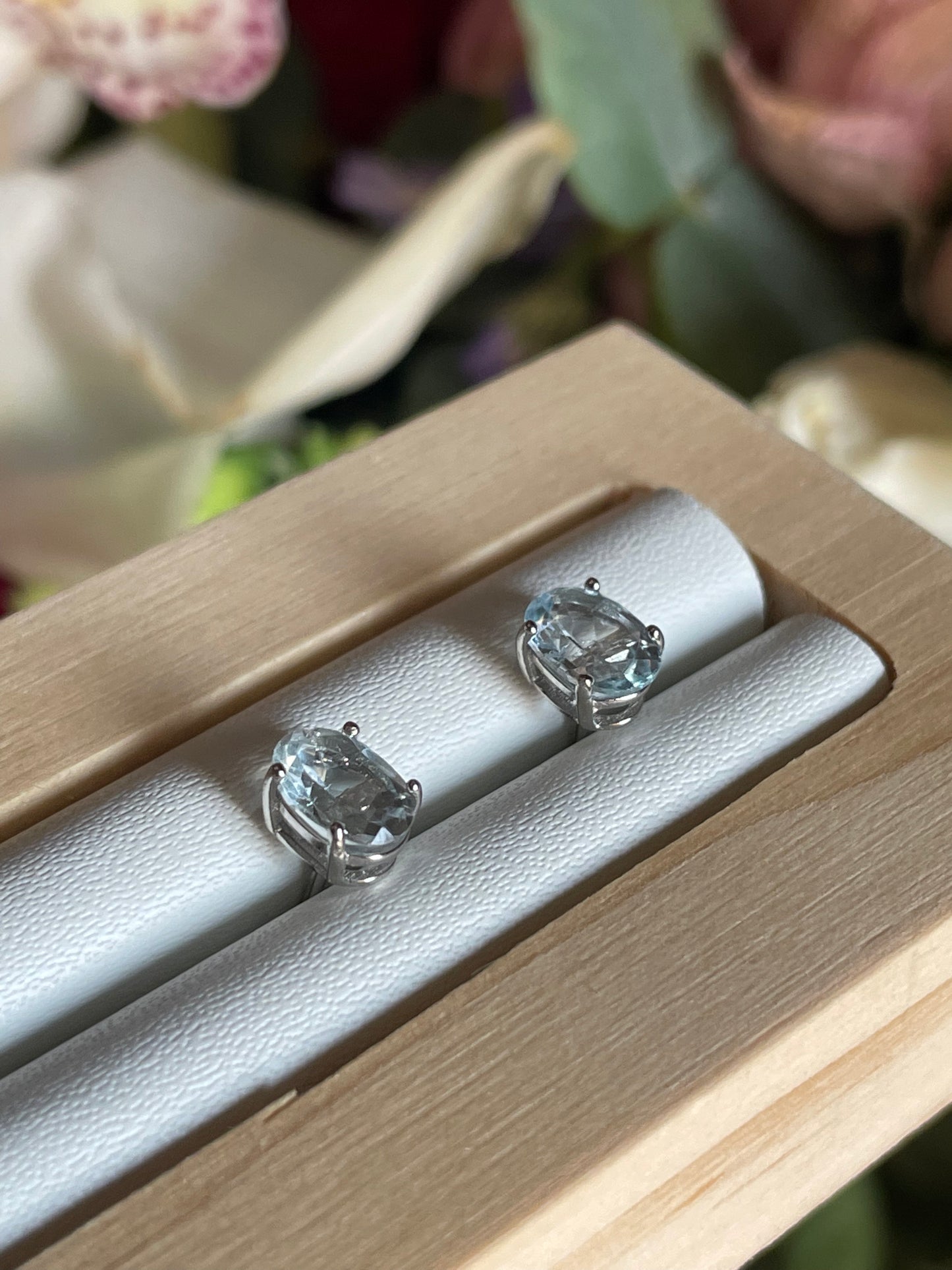 Topaz Stud Earring | توباز