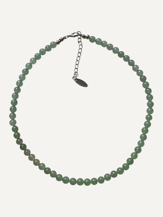 Green aventurine Beaded Necklace