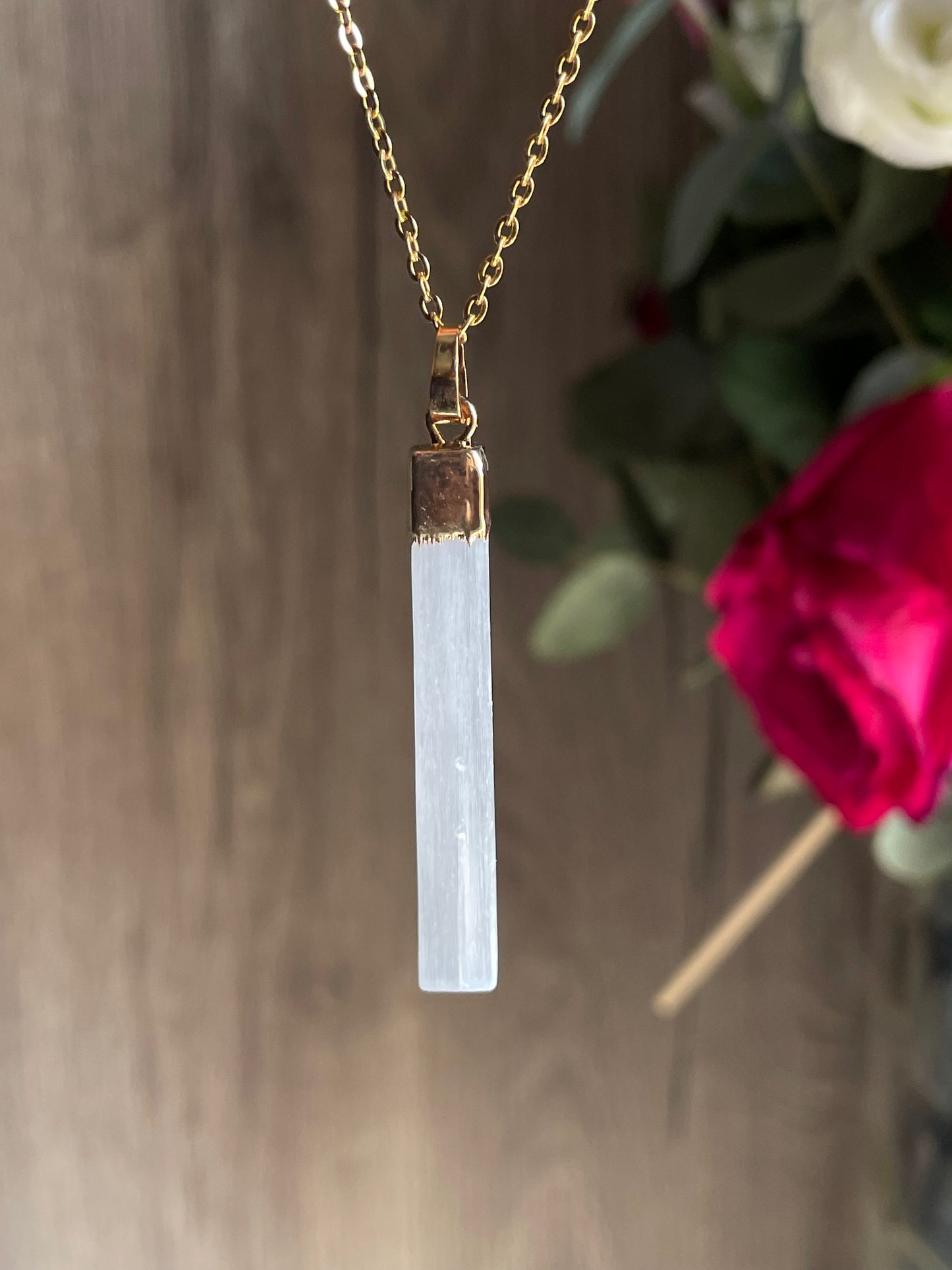 Selenite Necklace | سيلينايت