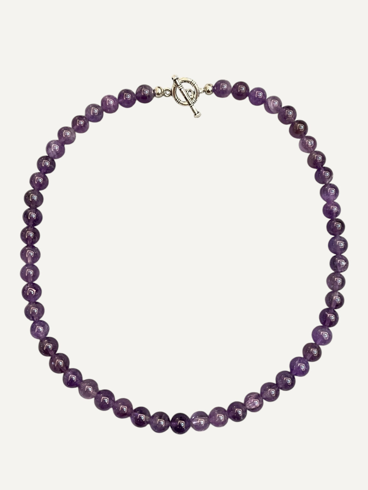 Amethyst Beaded Necklace