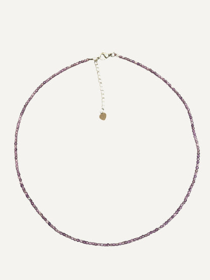 Amethyst Beaded Necklace