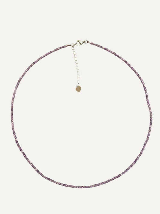 Amethyst Beaded Necklace
