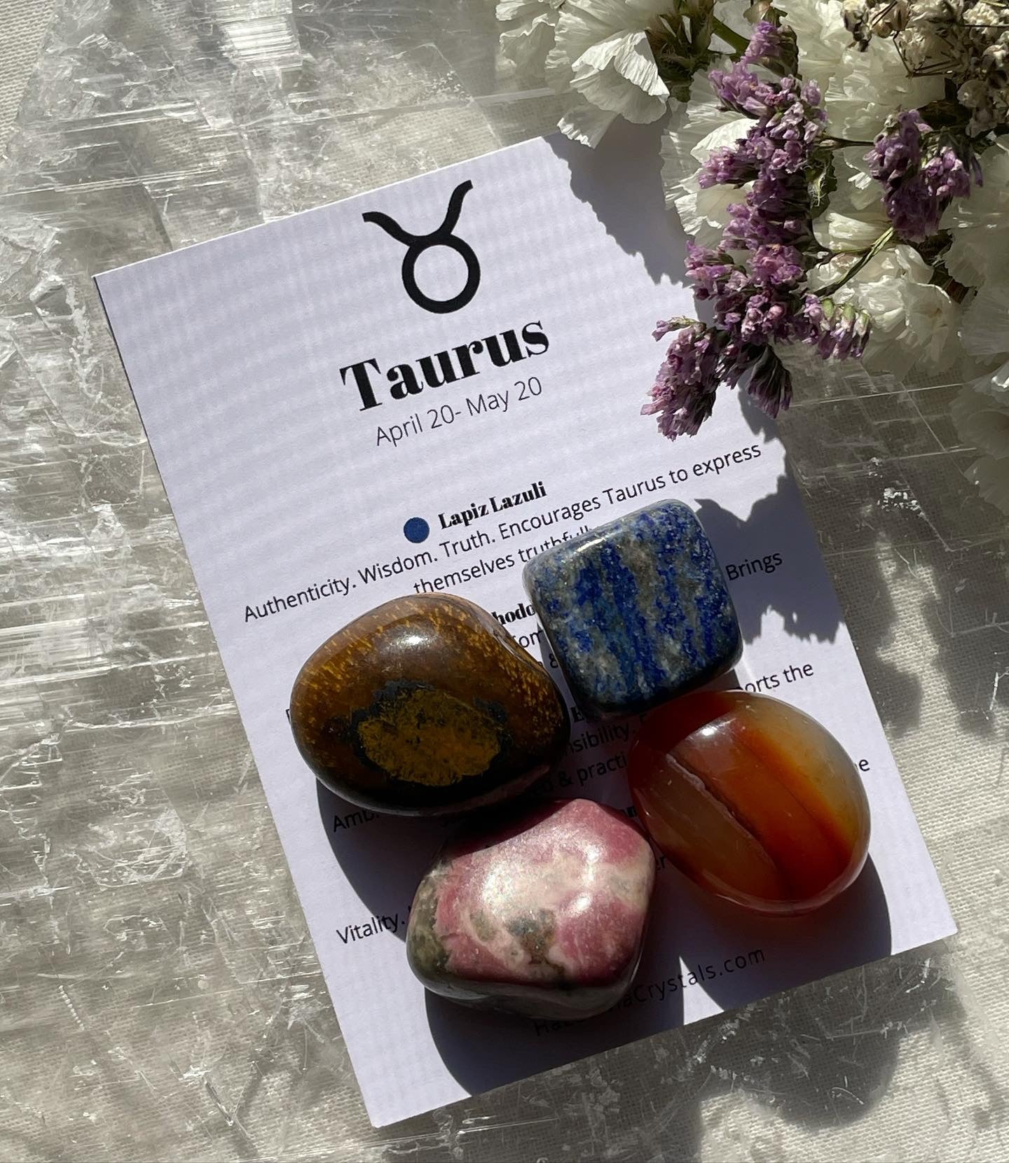Taurus Crystal Kit♉️ / برج الثور