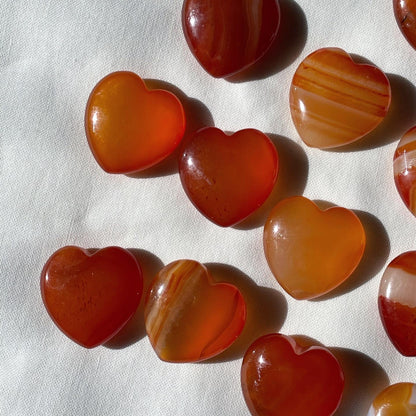 Carnelian Heart | Small | كارنيليان