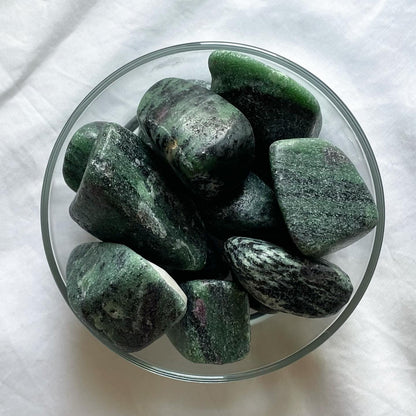 Ruby Zoisite Tumbles | روبي زوسيت