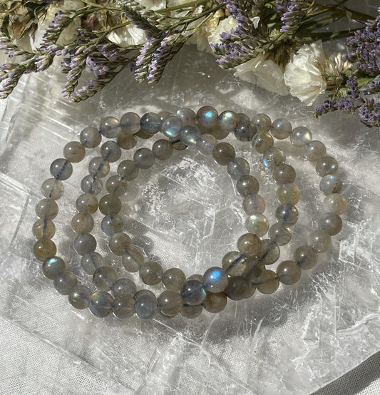 Labradorite Bracelet | حجر الطاووس