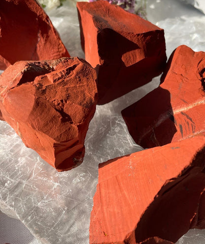 Raw Red Jasper | جاسبر الأحمر الخام