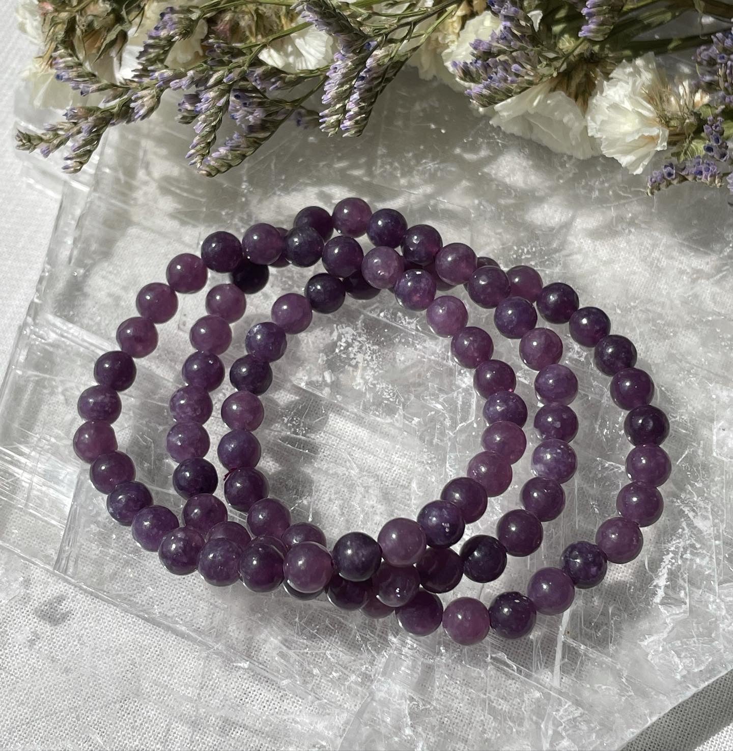 Lepidolite Bracelet | لابيدولايت