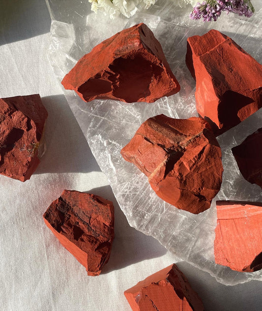 Raw Red Jasper | جاسبر الأحمر الخام