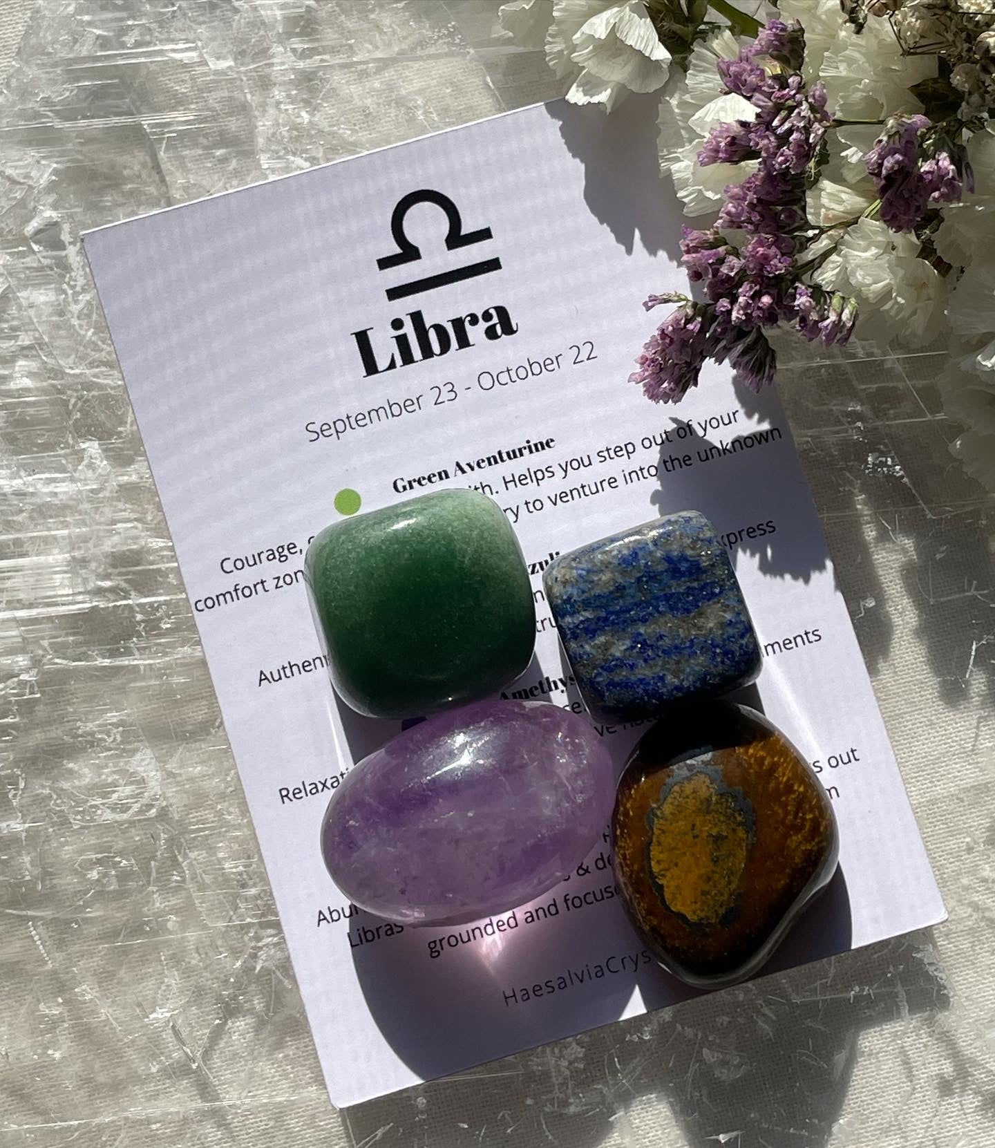 Libra Crystal Kit♎️ / برج الميزان