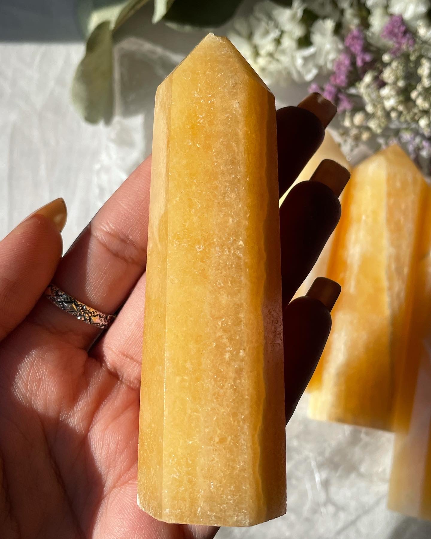 Orange Calcite Towers | كالسيت البرتقالي
