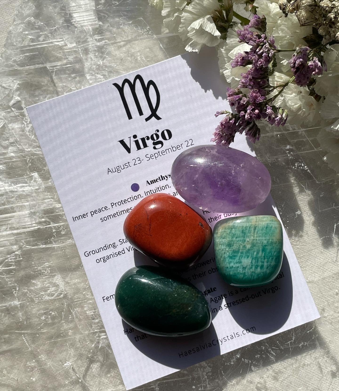 Virgo Crystal Kit ♍️ / برج العذراء