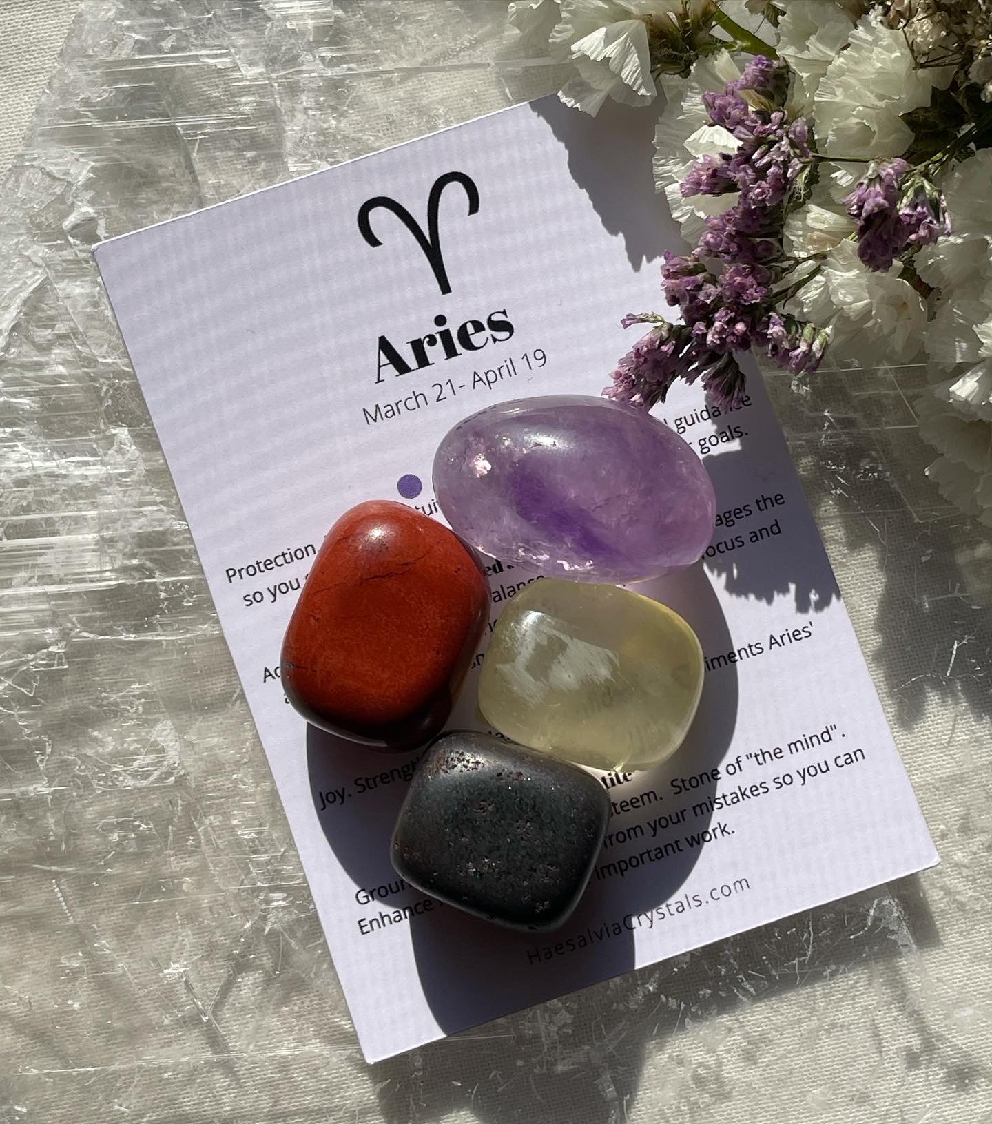 Aires Crystal Kit ♈️ / برج الحمل