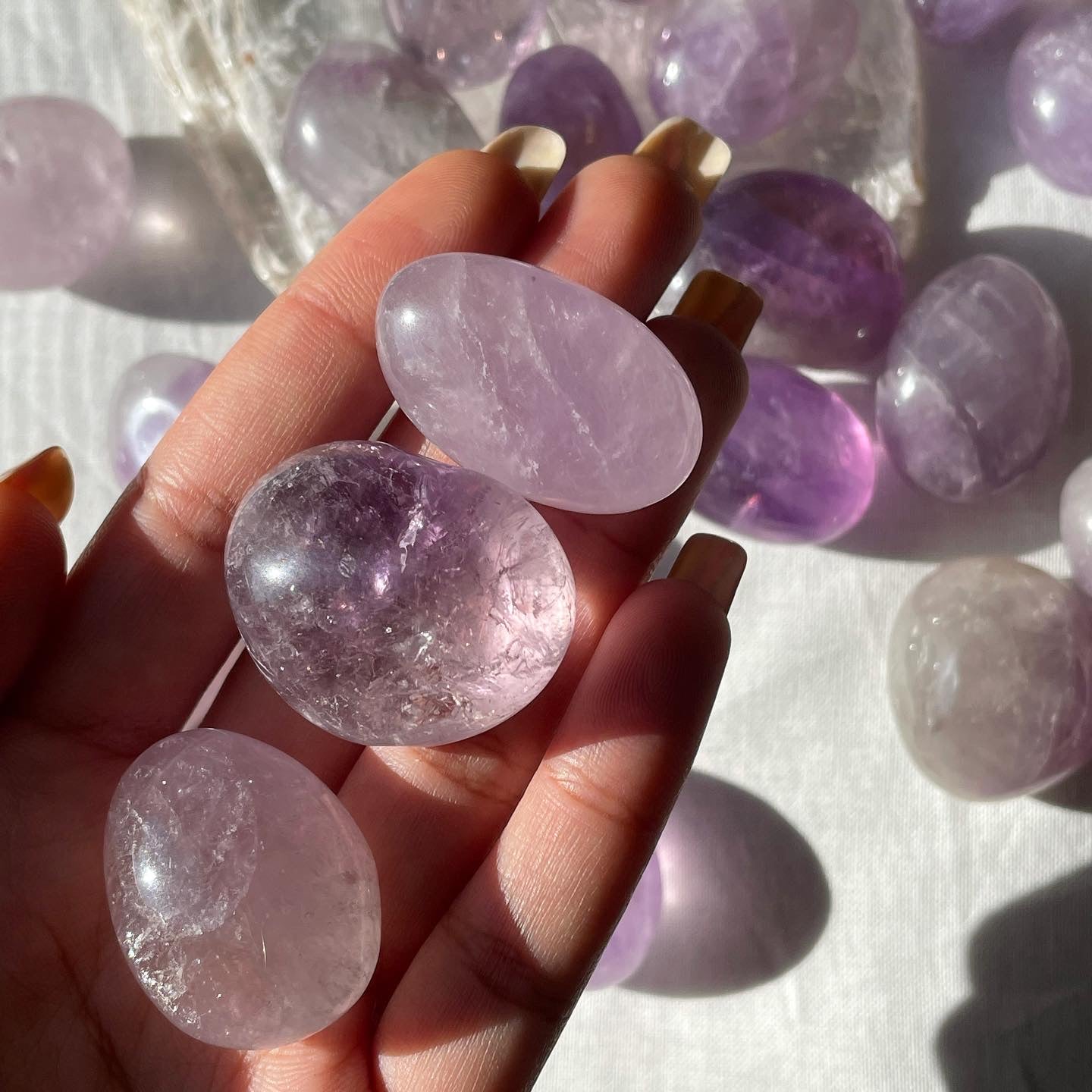 Amethyst Tumbles | Medium | الجمشت