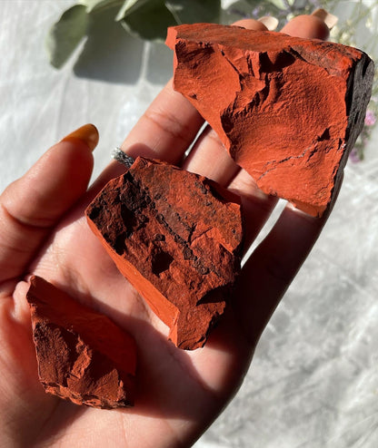 Raw Red Jasper | جاسبر الأحمر الخام