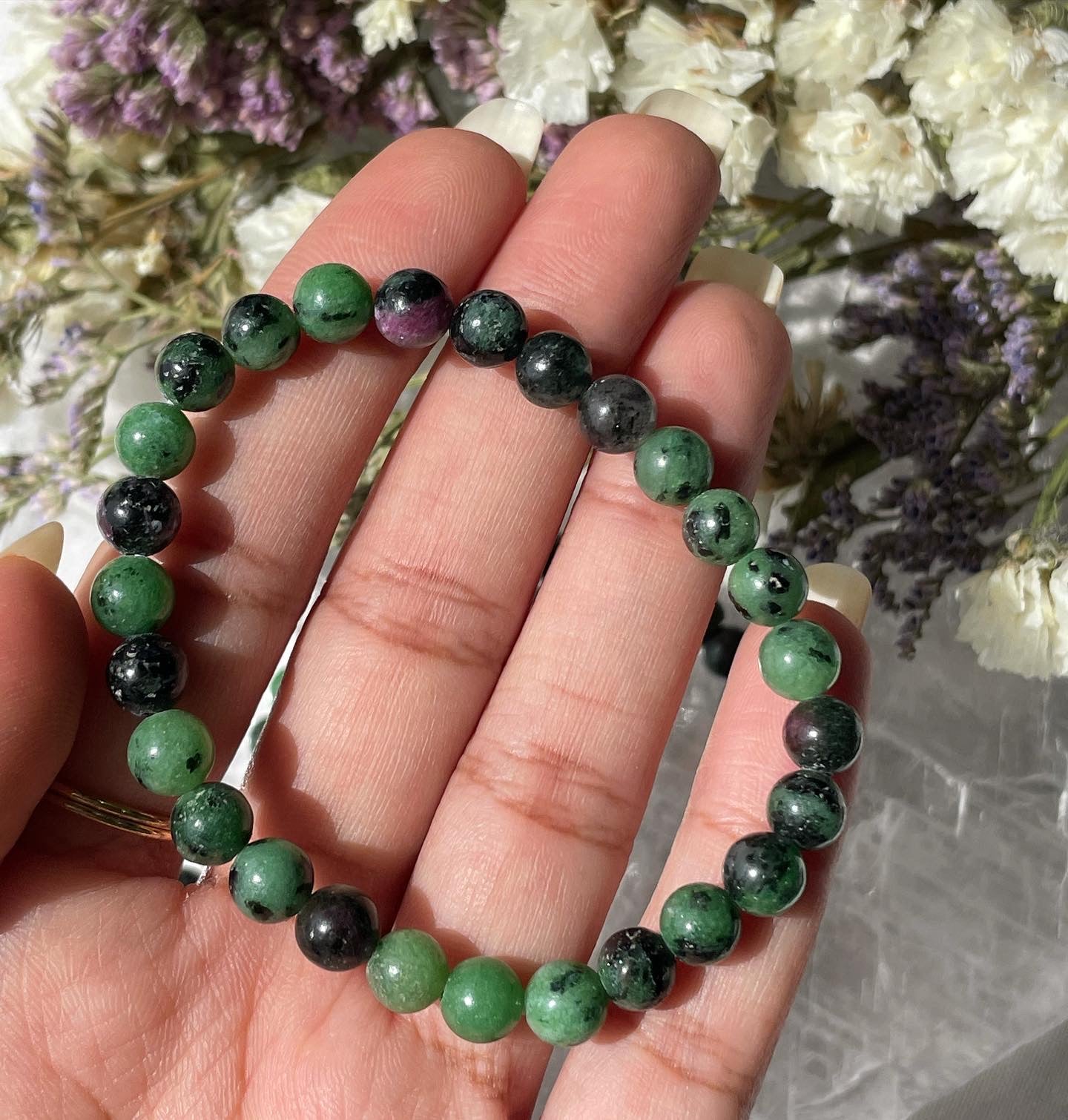 Ruby Zoisite Bracelet | روبي زوسيت