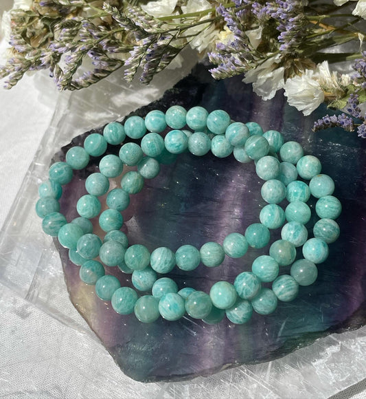 Amazonite Bracelet | 6mm | امازونيت