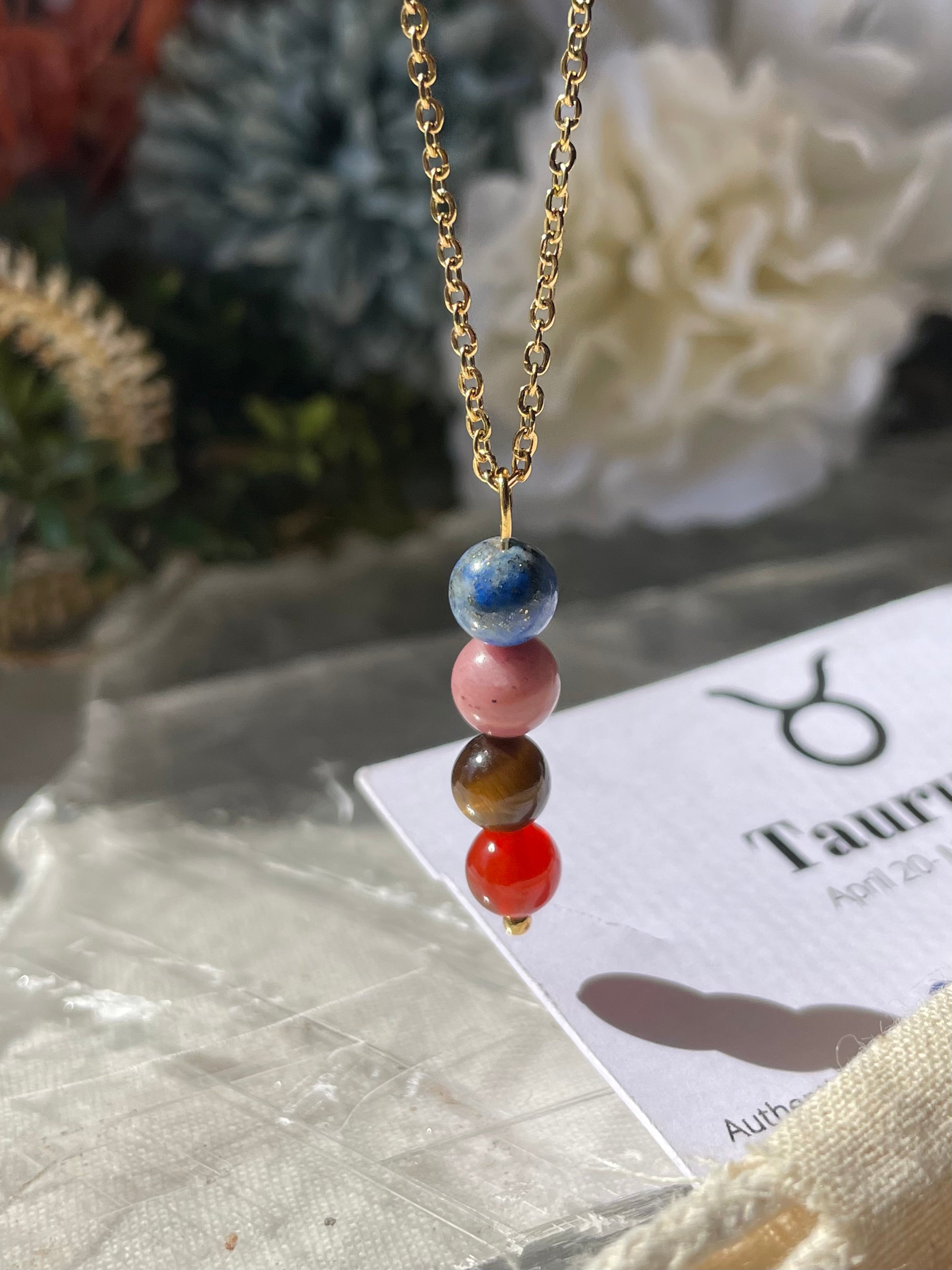 Taurus Necklace | برج الثور