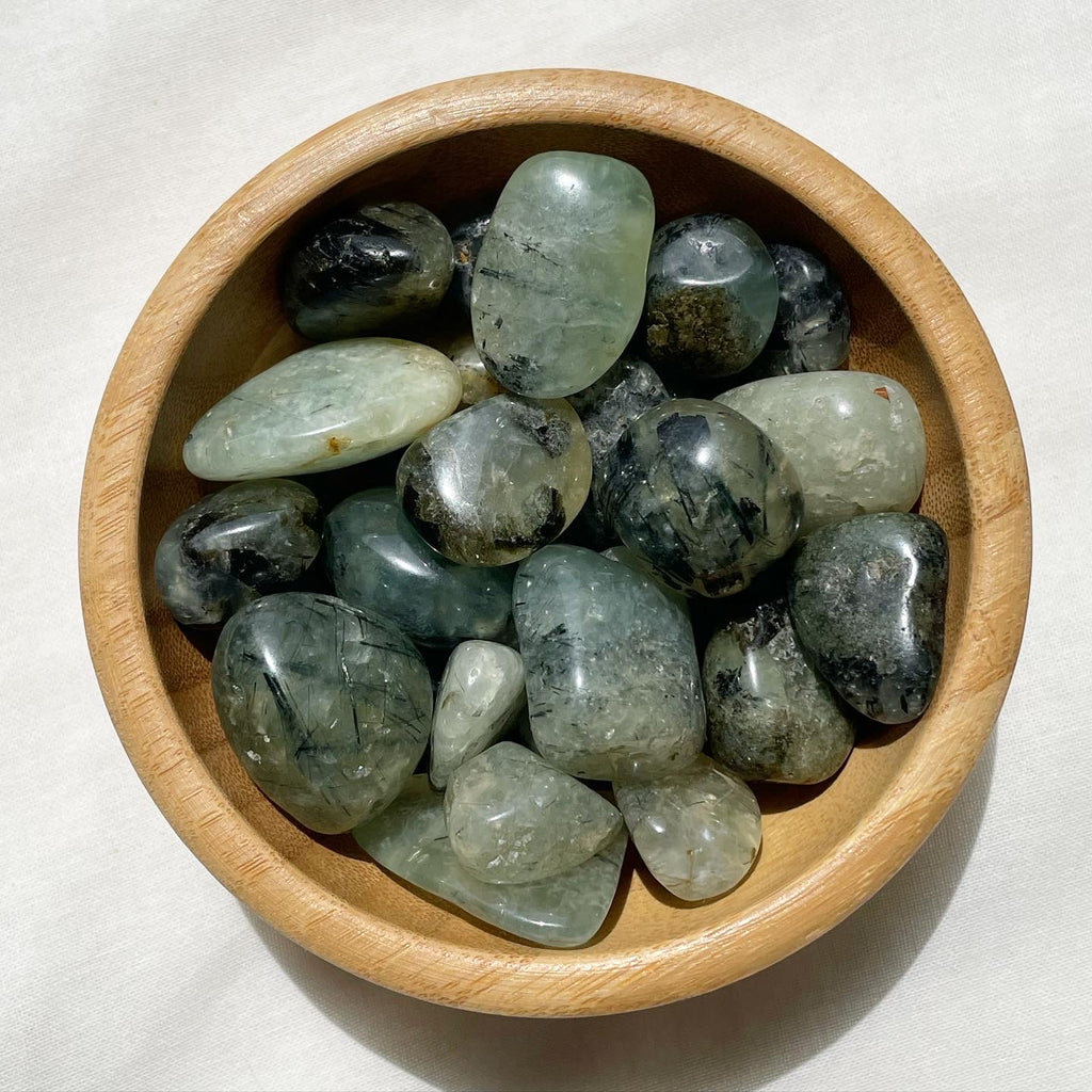 Prehnite Tumbles / بريهنايت