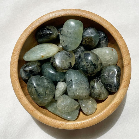 Prehnite Tumbles / بريهنايت