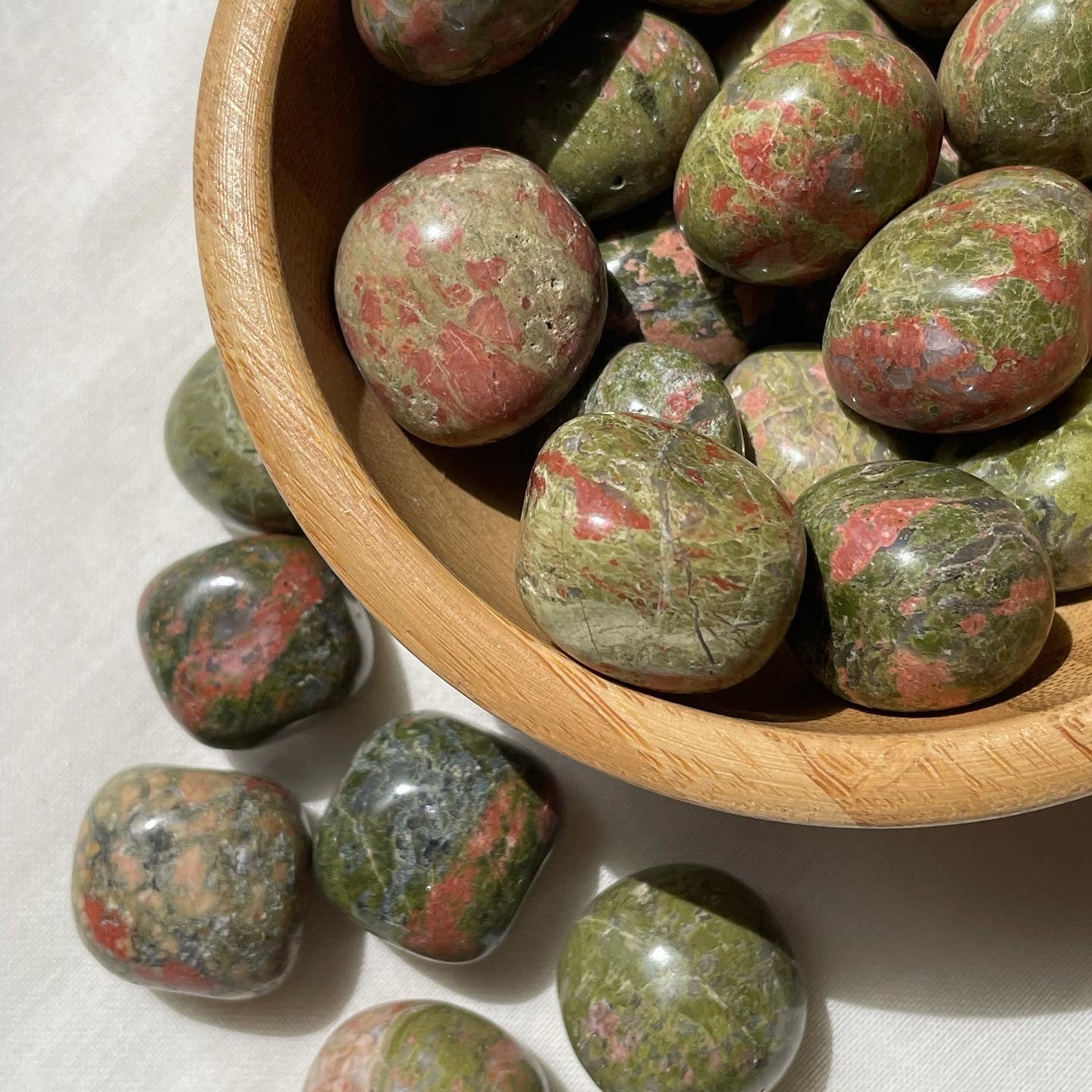Unakite Tumbles / يونكيت