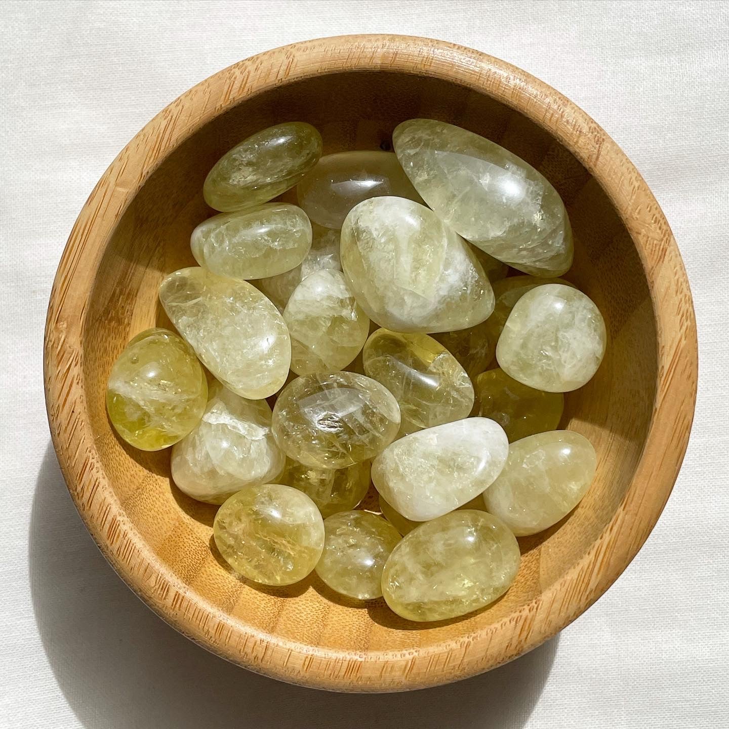 Natural Citrine Tumbles/ سيترين طبيعي