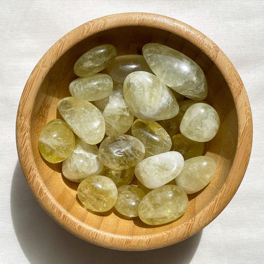 Natural Citrine Tumbles/ سيترين طبيعي