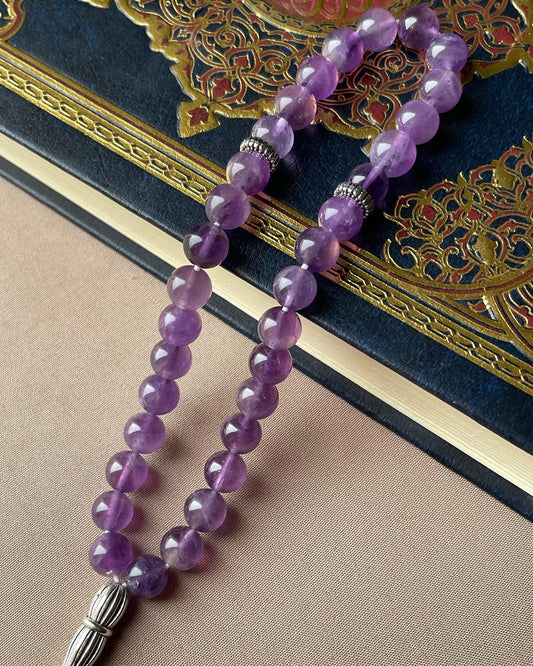 Amethyst Subha | مسباح حجر الجمشت