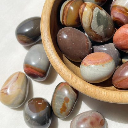 Polychrome Jasper Tumbles / بوليكروم جاسبر